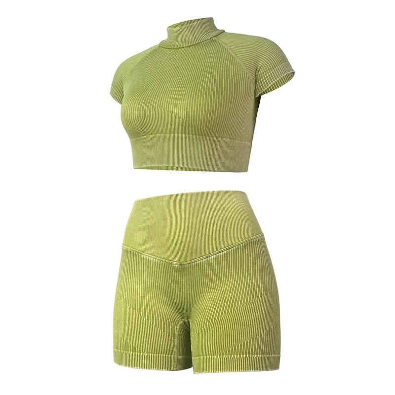 Collare a tacchetti Set yoga donna Abbigliamento sportivo Calze sportive Abbigliamento da allenamento Giocattori abito
